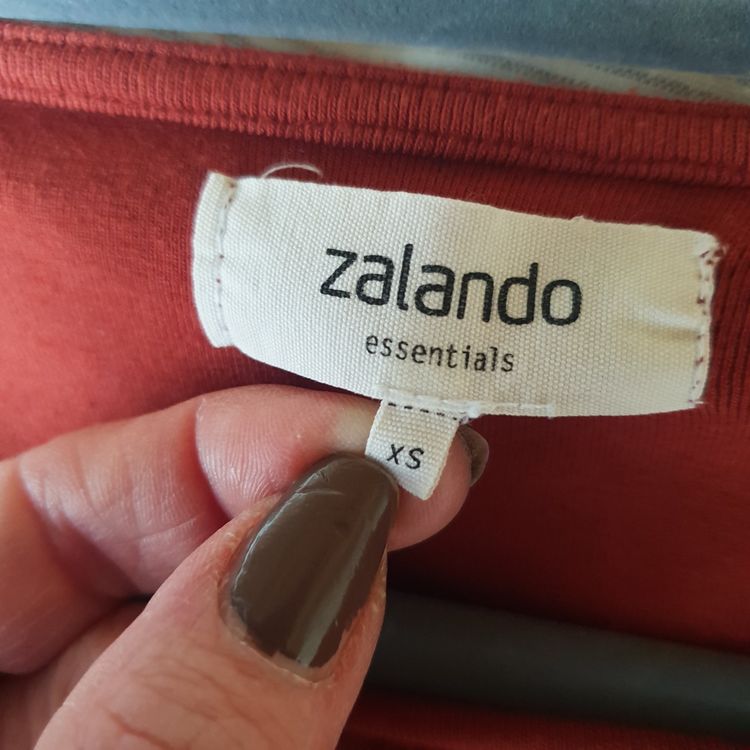 🐸 BASIC PULLOVER TOP T-SHIRT XS von ZALANDO ESSENTIALS (Neu