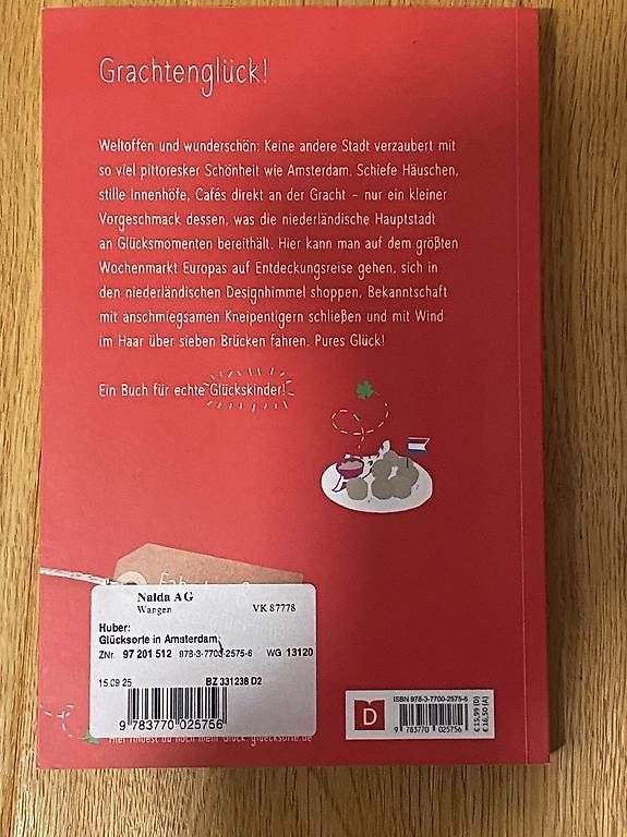 Libri: Glücksorte in Amsterdam / Neuwertig – Usato da küssnacht am rigi venduto da Daot 1