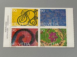 Briefmarke - Schweiz - 4 x 0.90 Helvetia 1996 - postfrisch