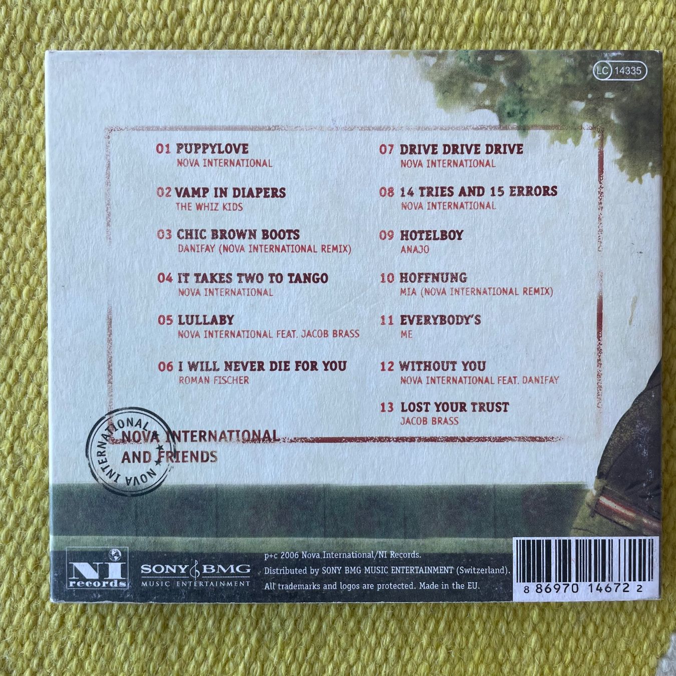 CD: NOVA INTERNATIONAL&AND FRIENDS (DIGIPACK) – Usato da Rorschacherberg venduto da CD-Roli 1