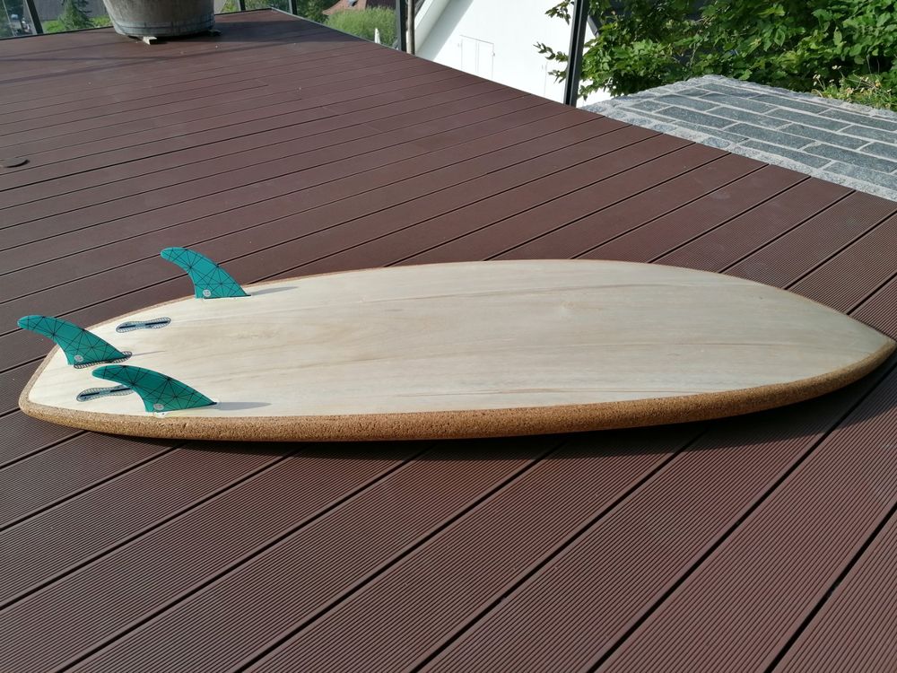 Teslyar Surfbrett Wandhalterung - Massivholz Rack Für Board Aufbewahrung