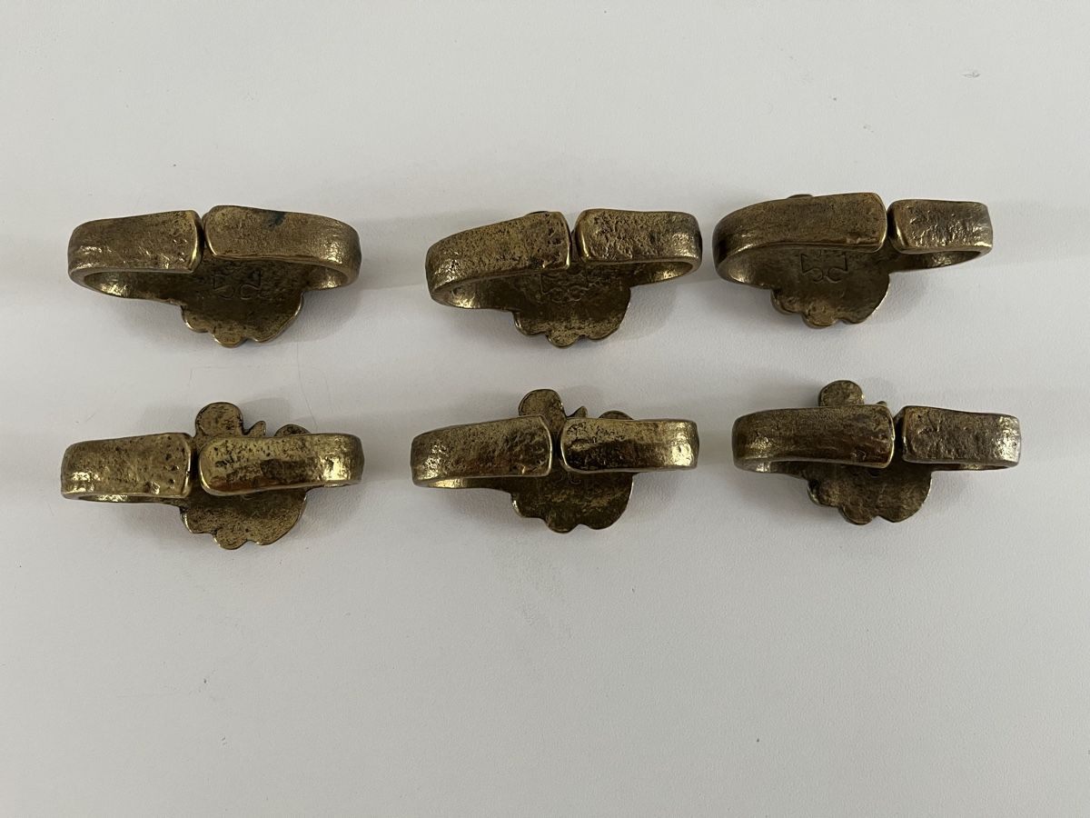 Altro in Decorazioni & Accessori: alte Servietten-Ringe aus Messing oder Bronze  – Usato da Wetzikon ZH venduto da seli03 7