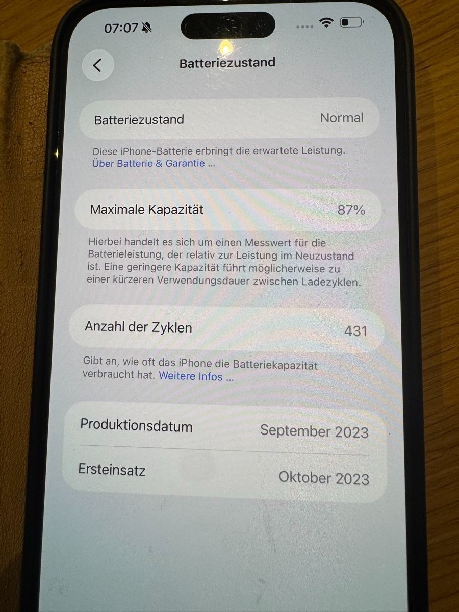 Apple Portables: iPhone 15 Pro Max 256 GB – D'occasion à Naters par xandi-vs 3