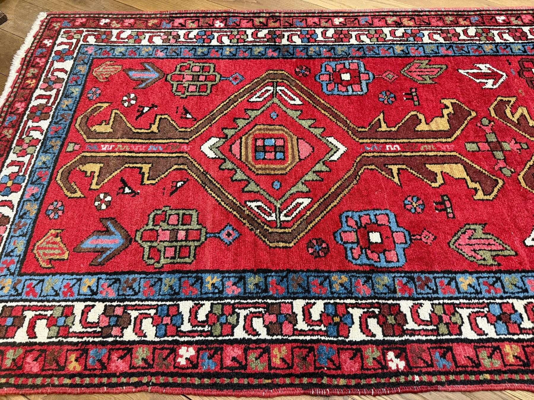 Tappeti: Antiker Heriz Läufer Perserteppich - Extrem Selten – Usato da Bennau venduto da Mayer_Carpets 1
