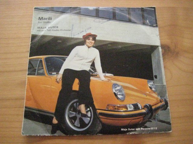 Dischi in vinile: Porsche  Plattencover  mit  Autogramm  1970 – Usato da Menziken venduto da erw_c87m 1