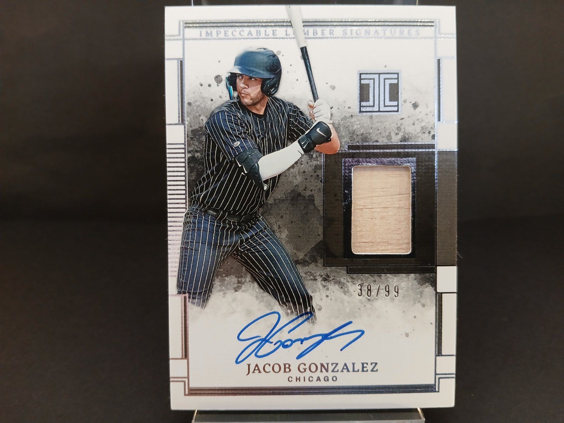 MLB Carte collezionabili: Panini Impeccable Baseball Jacob Gonzalez Lumber Auto /99 – Nuovo (secondo la descrizione) da Schaffhausen venduto da Hariyama