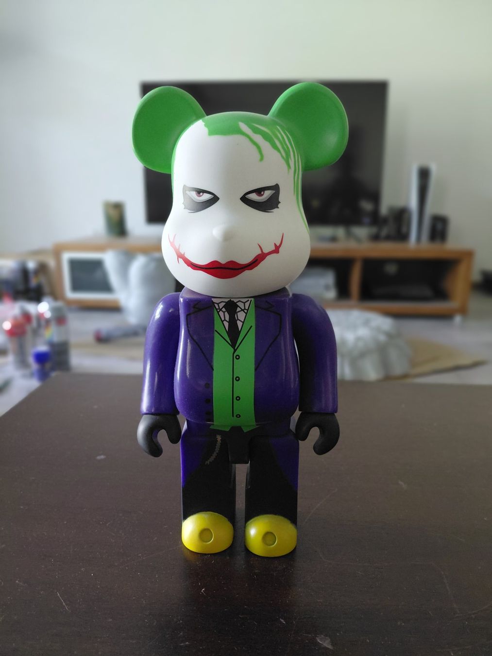 Statuette: Bearbrick The Joker 400% – Nuovo e nell'imballaggio originale da YVERDON-LES-BAINS venduto da Tony-no