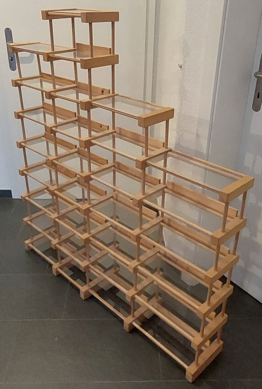 Scaffali: CD Regal Holz-Plexi, Einzelstück, Einzigartig, für ca.630CDs – Usato da Oberdiessbach venduto da gerbu01 1