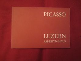 Picasso Luzern Ausstellungskatalog Spätwerke Rhynsammlung