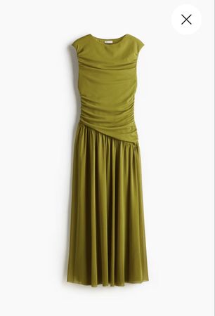 Draped dress size M 