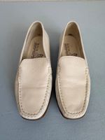 WALDLÄUFER LEDERSCHUHE, GR.37,5  WEISS, BEQUEM