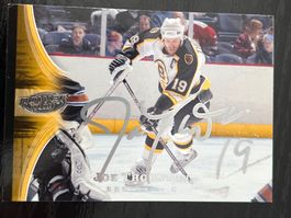 Joe Thornton HCD Original Unterschrift HC Davos NHL Bruins