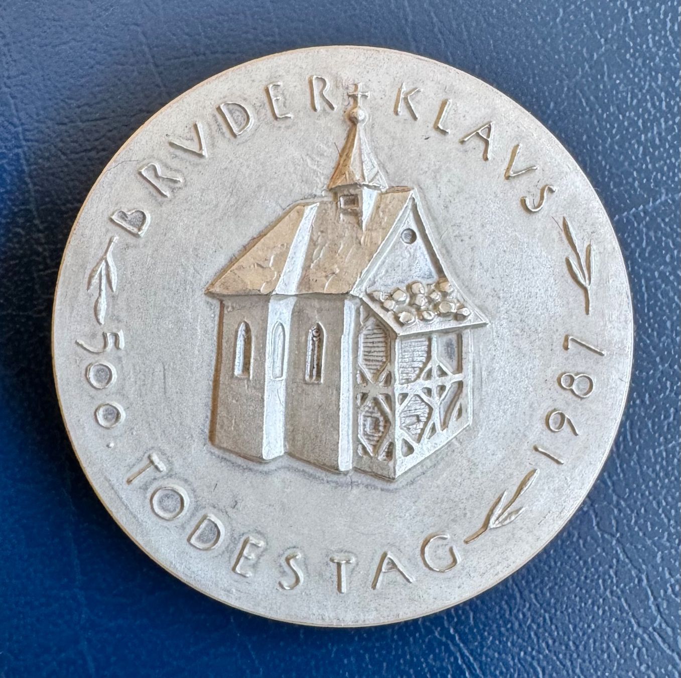 Medaillen: 500 Jahre Bruder Klaus 1987 Silber – Gebraucht aus Ebikon von Dmasterx 1