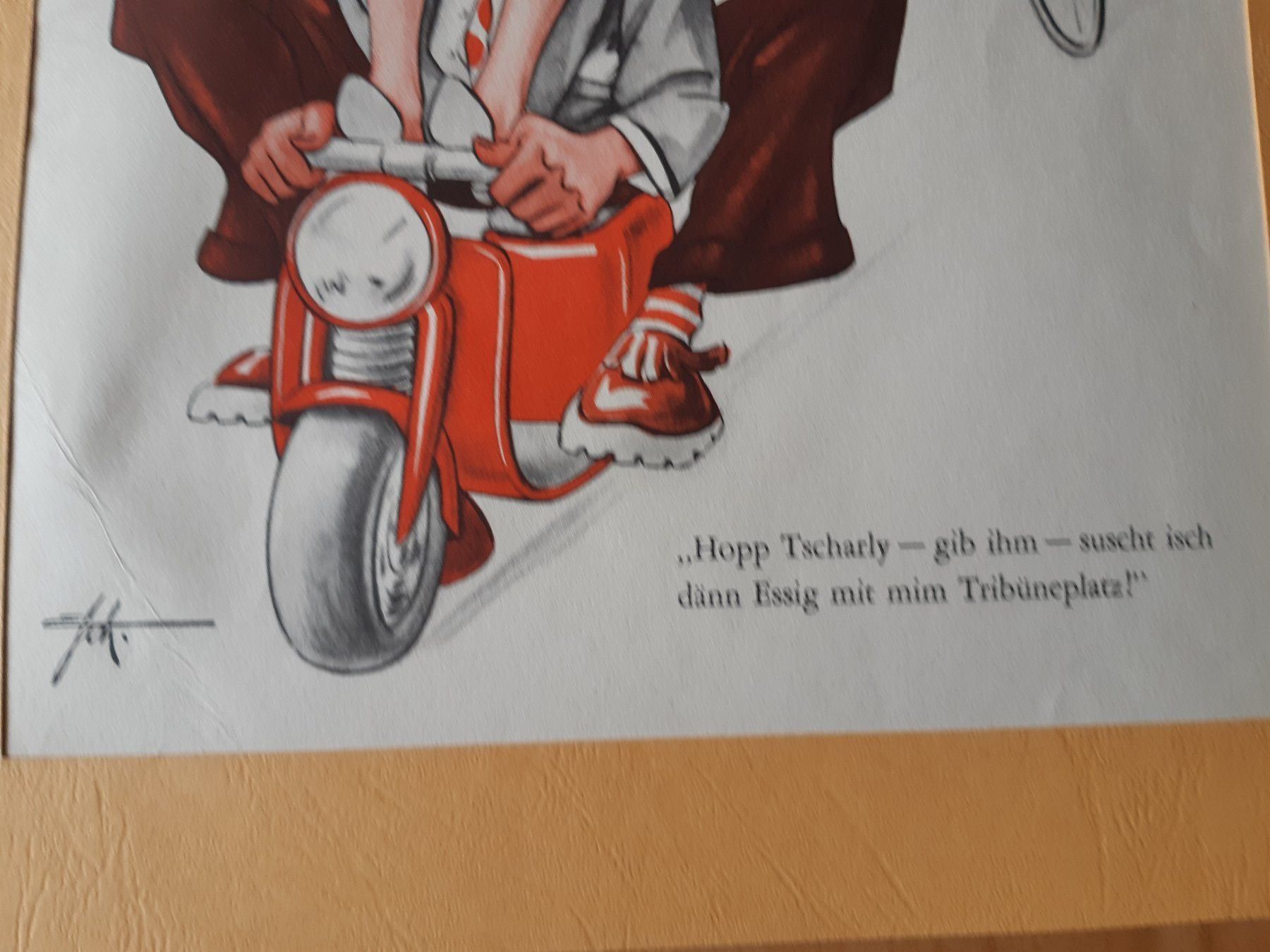 Grafica & Litografie: Nr. 19 original Litho Nebelspalter – Usato da Grindelwald venduto da carro5 3