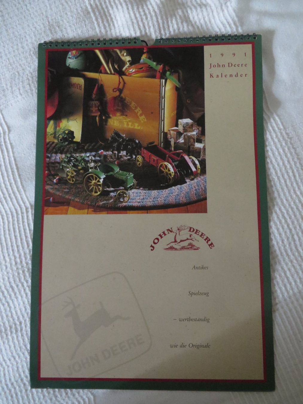 John Deere Calendari: John Deere Kalender – Usato da Burgdorf venduto da rosashop54