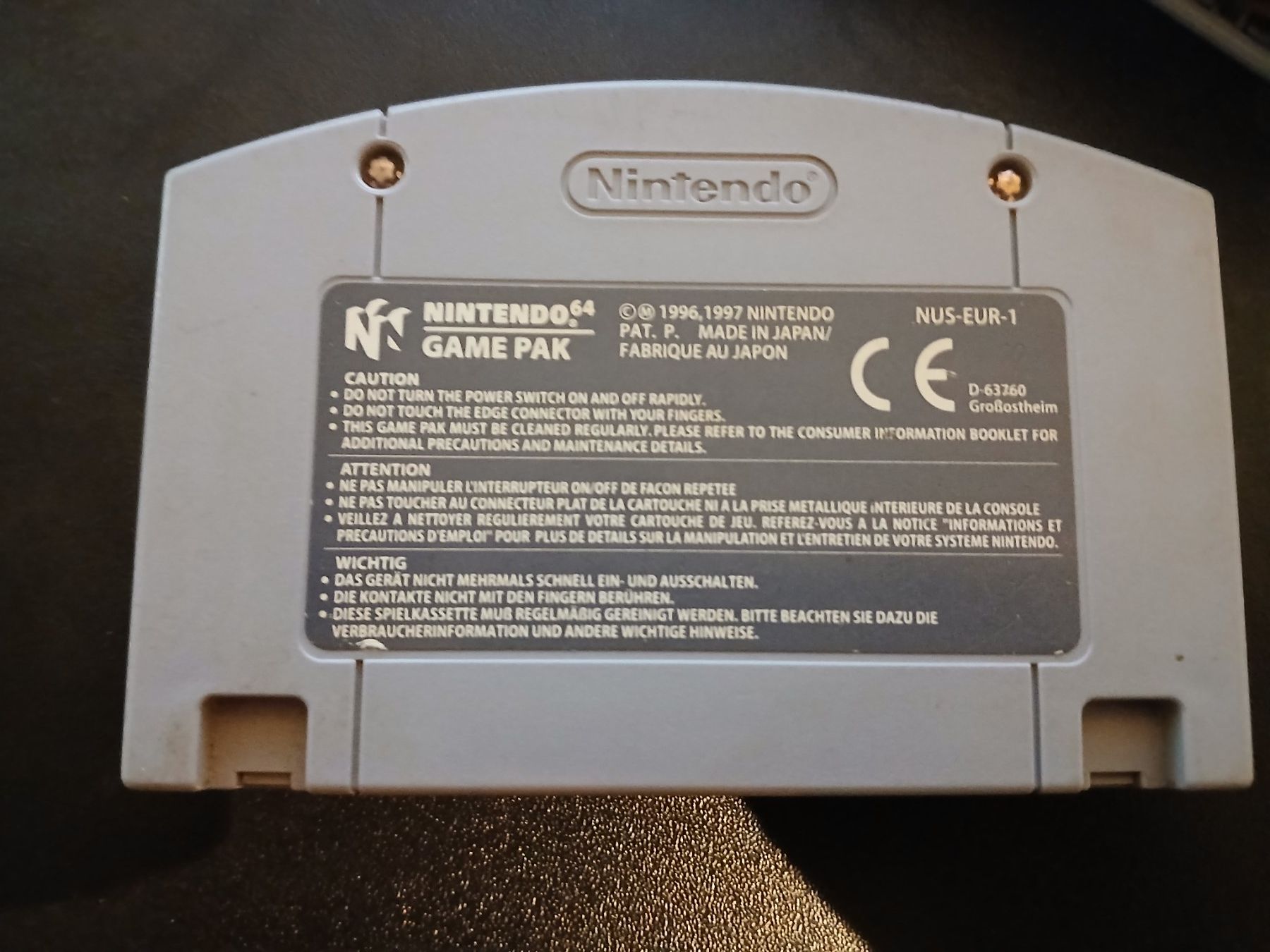 Pokémon Jeux: Pokémon Snap N64 – D'occasion à Monthey par Micro-ondesGame 1