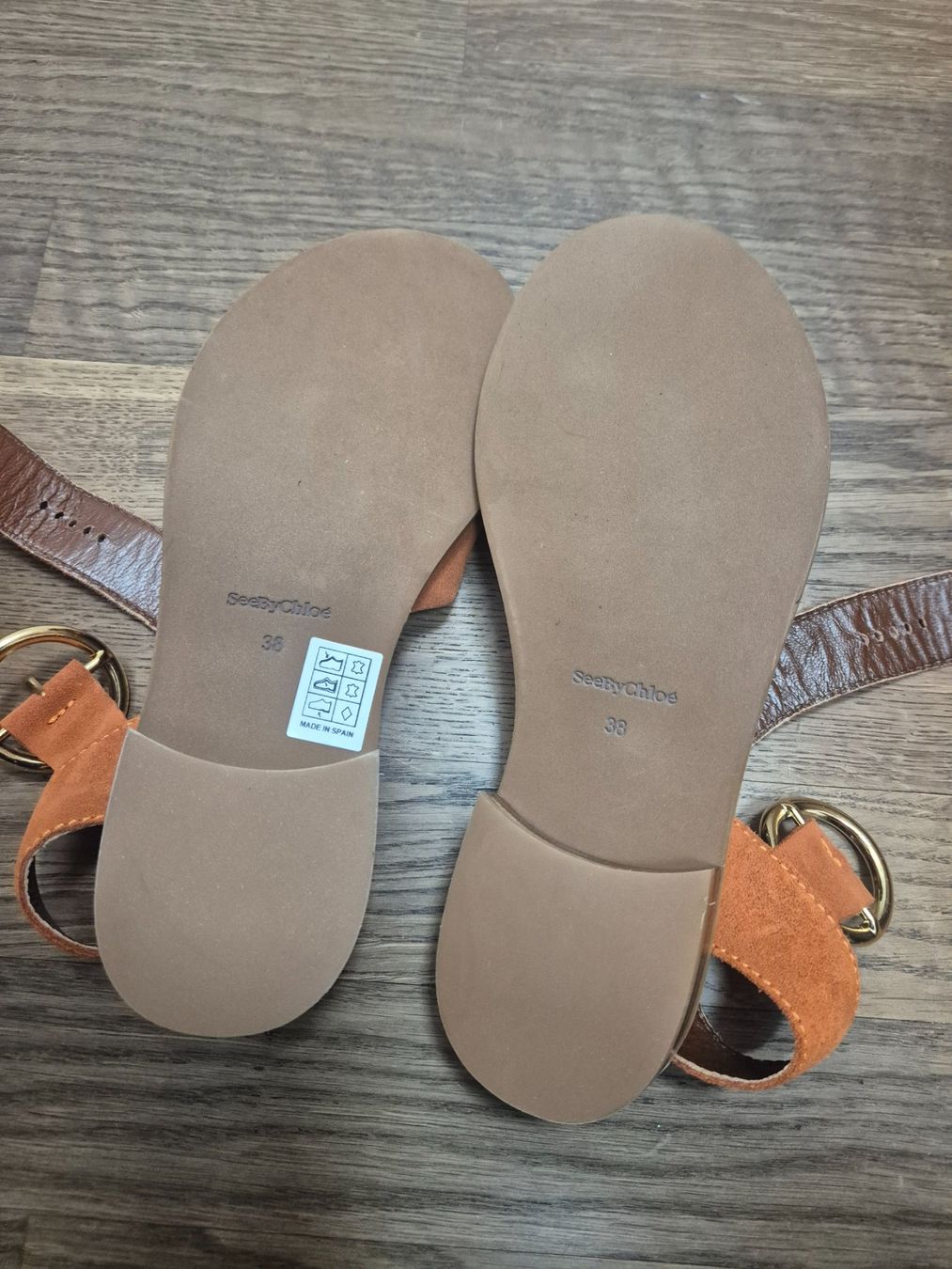 Chloé Scarpe da donna: Orange See By Chloe sandals size 38 – Usato da Zürich venduto da monadiederich 2