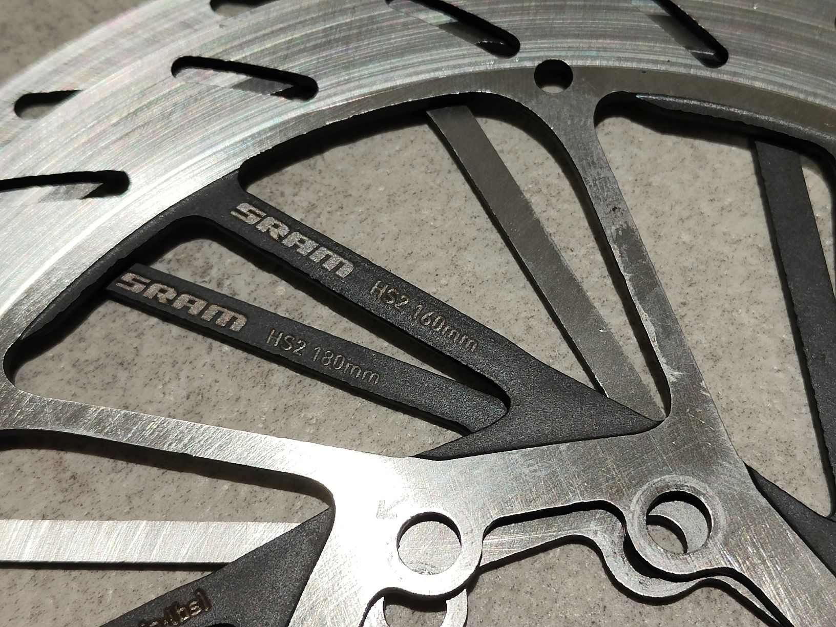 Sram Pezzi di ricambio: SRAM HS2 Bremsscheiben 160 und 180mm – Nuovo (secondo la descrizione) da Niederuzwil venduto da Roepps 1