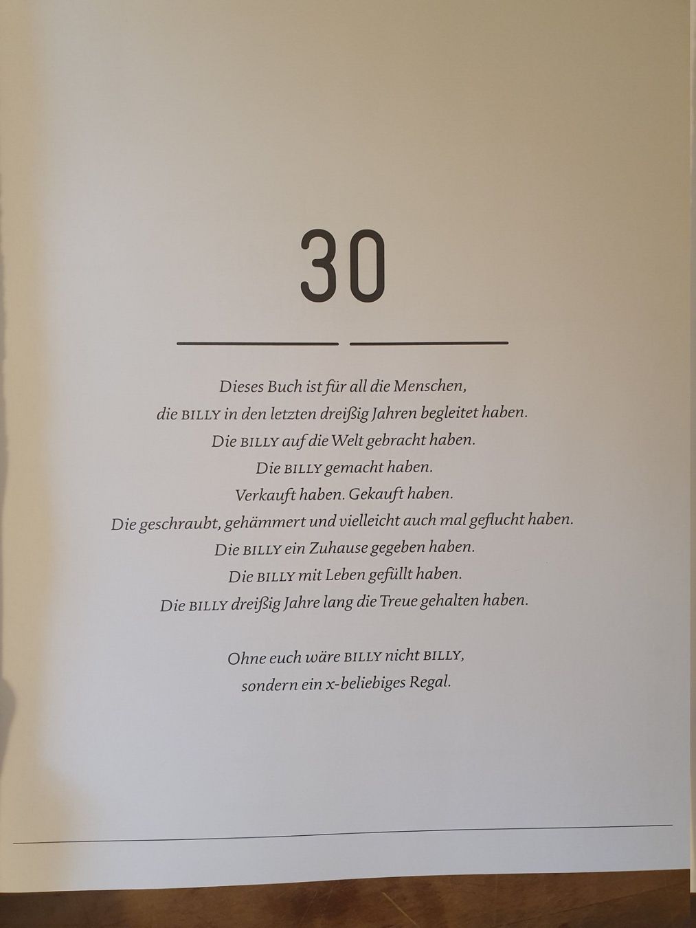 Livres: Billy 30 Jahre jung – D'occasion à Zürich par loosebone 1