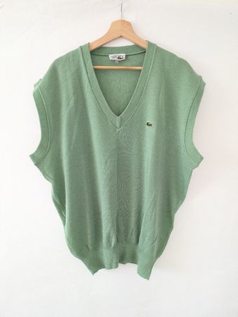 Lacoste Pullunder, XXL, Mintgrün, Top Zustand