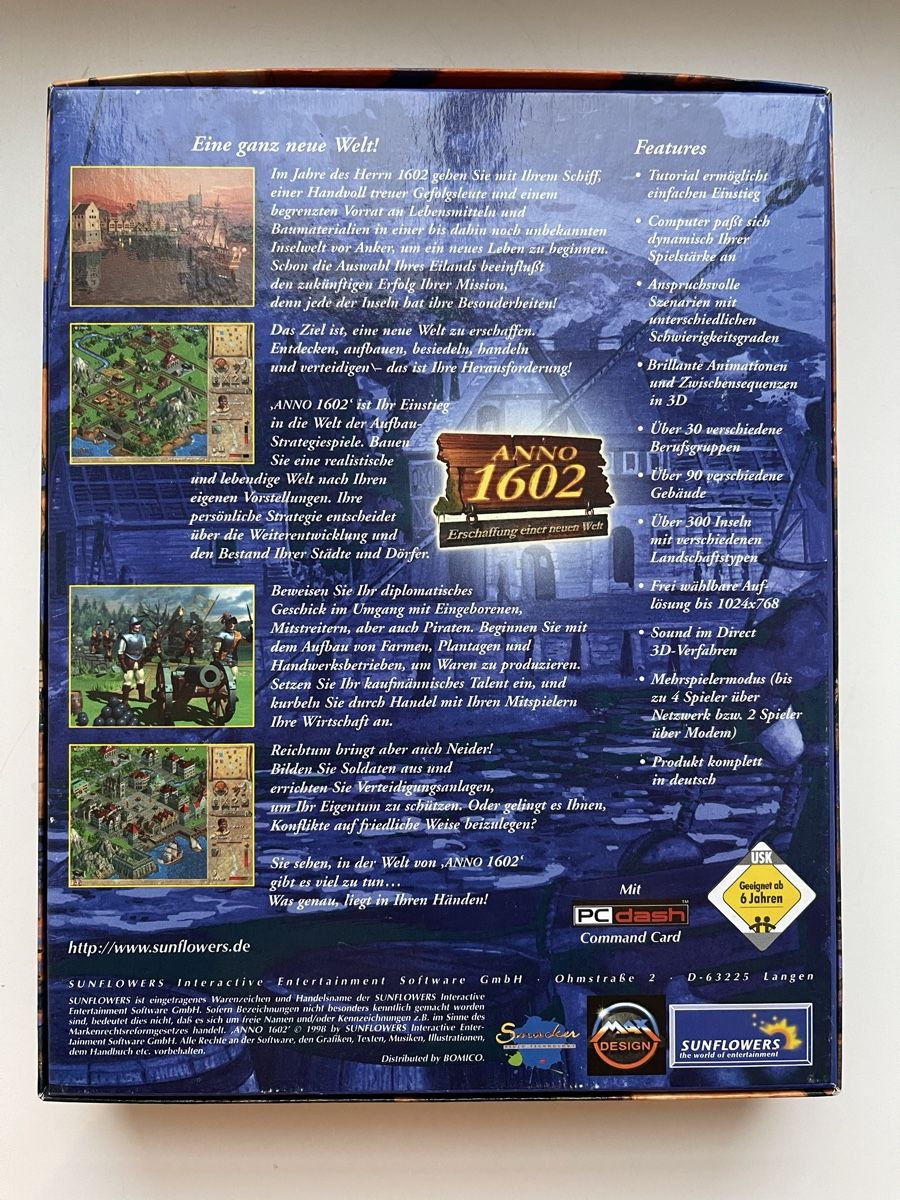 Giochi: Anno 1602 (PC Big Box) – Usato da Aarau venduto da fioenli 1