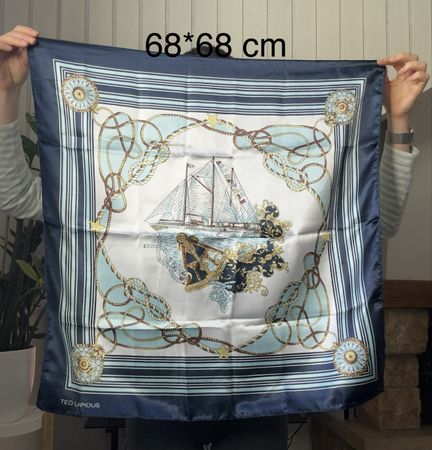 Foulard Ted Lapidus – 68× 68 cm