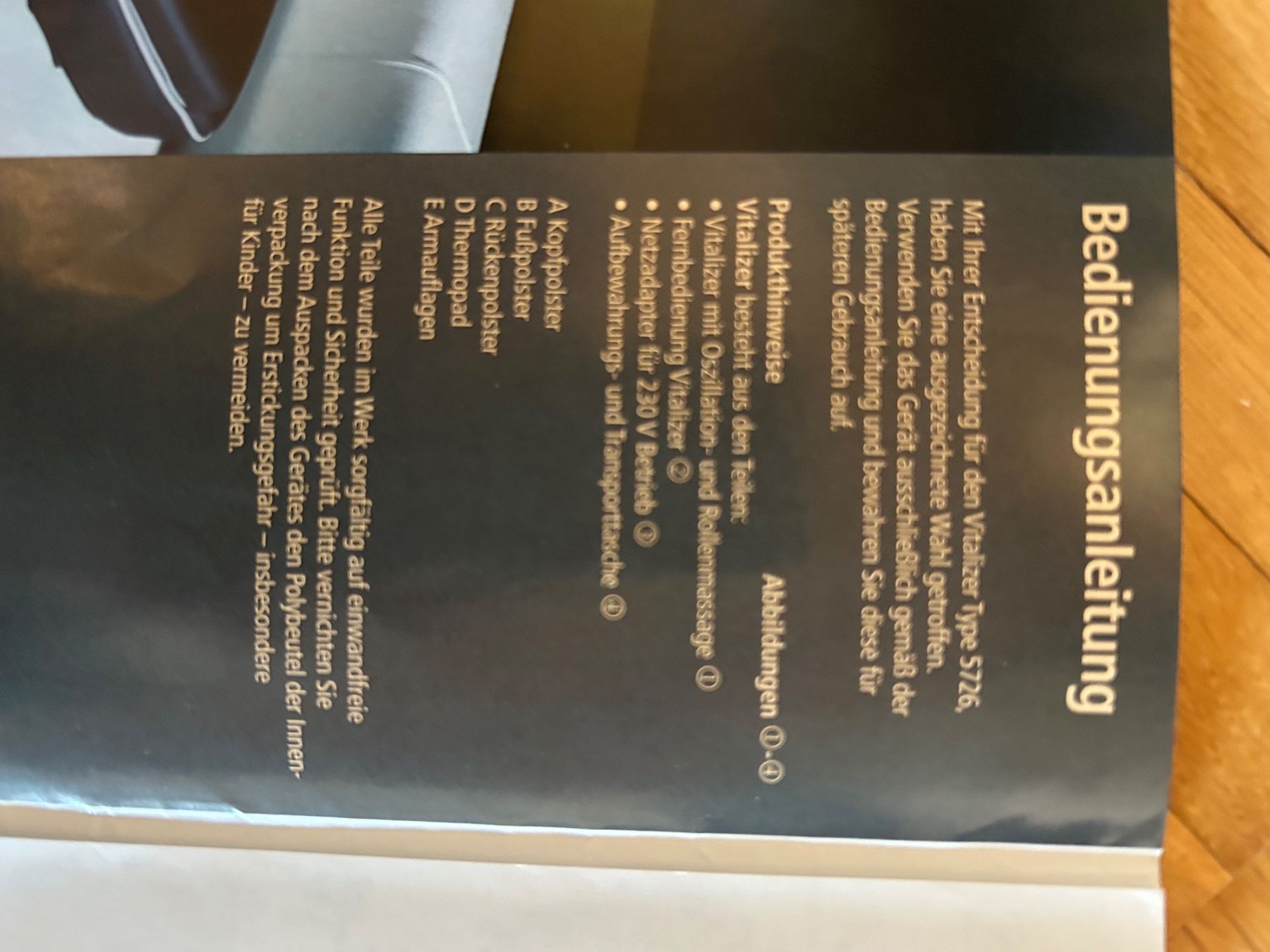 Dispositivi per massaggi: Vitalizer Massagesystem V5726 – Usato da Hasle b. Burgdorf venduto da BZ1968 2