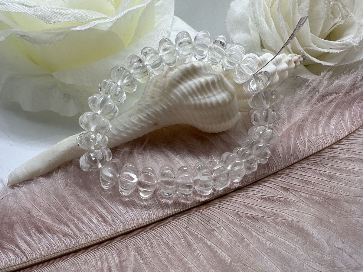 Armbänder & -reifen: Bergkristallarmband 12 mm – Neu und originalverpackt aus Niederglatt ZH von Silberschmuck-design 1