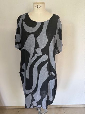 Neu Kleid Gr. 42/44 100 Prozent Baumwolle