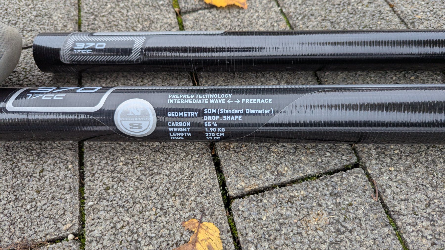 Surfen: Windsurf Mast North Sails 370cm SDM 55% IMCS 17 – Gebraucht aus Zürich von  2