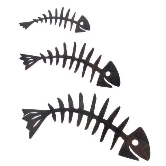 Tutte le decorazioni: Wanddeko "Fisch-Gerippe" – Nuovo (secondo la descrizione) da St. Peterzell venduto da andrea2012