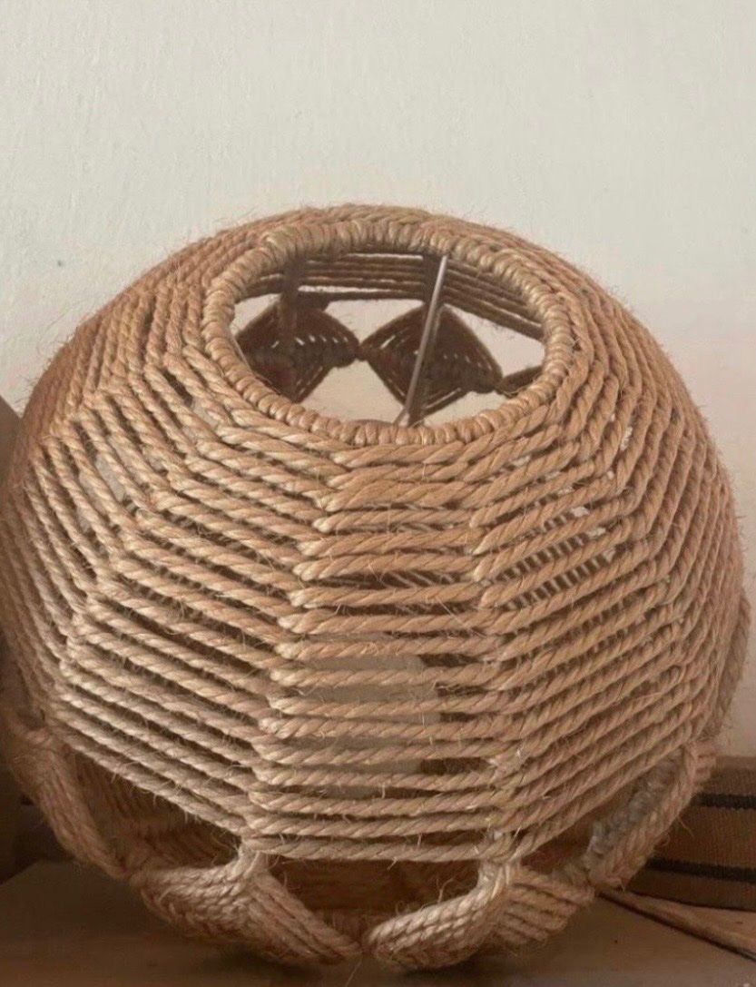 Lampade: Lampe Makramee Look – Usato da Hüntwangen venduto da fra_7nd2 1