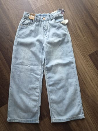 Coole Wide Leg Jeans Gr. 140, Neu!