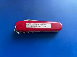 Victorinox Messer Sportsman mit Werbung