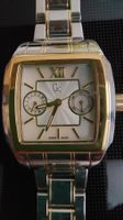 Wunderschöne Damenuhr GUESS Collection bicolor Gold/Chrom