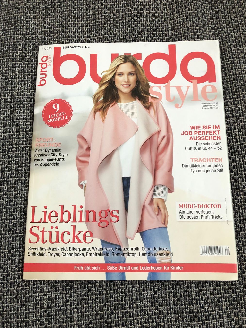 Riviste & Magazine: burda style 9/2015 – Nuovo e nell'imballaggio originale da Langnau am Albis venduto da snla_scc9