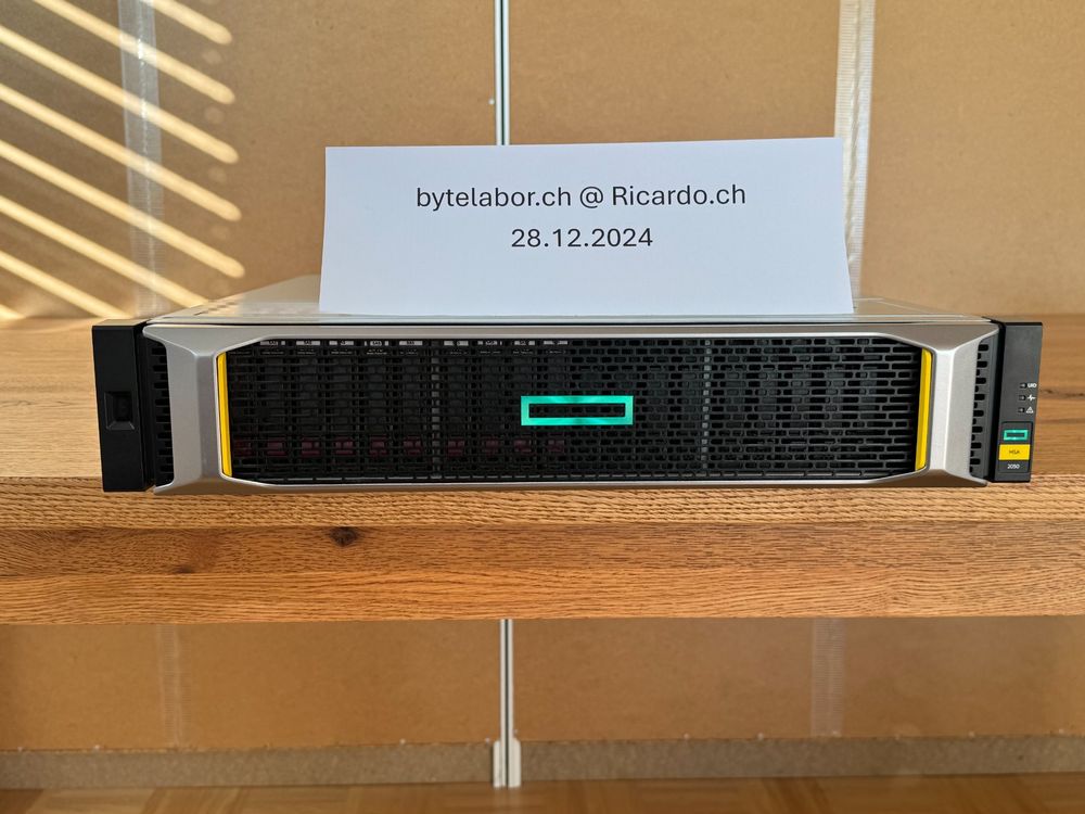 HPE MSA 2050 SAN Storage (Gebraucht) in Möhlin für CHF 2700 – mit ...