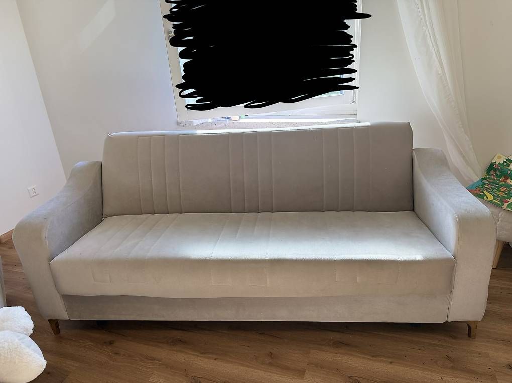 Sofas: Grau beige  Sofas mit schlaffunktion – D'occasion à Allschwil par ayl_59q5 1