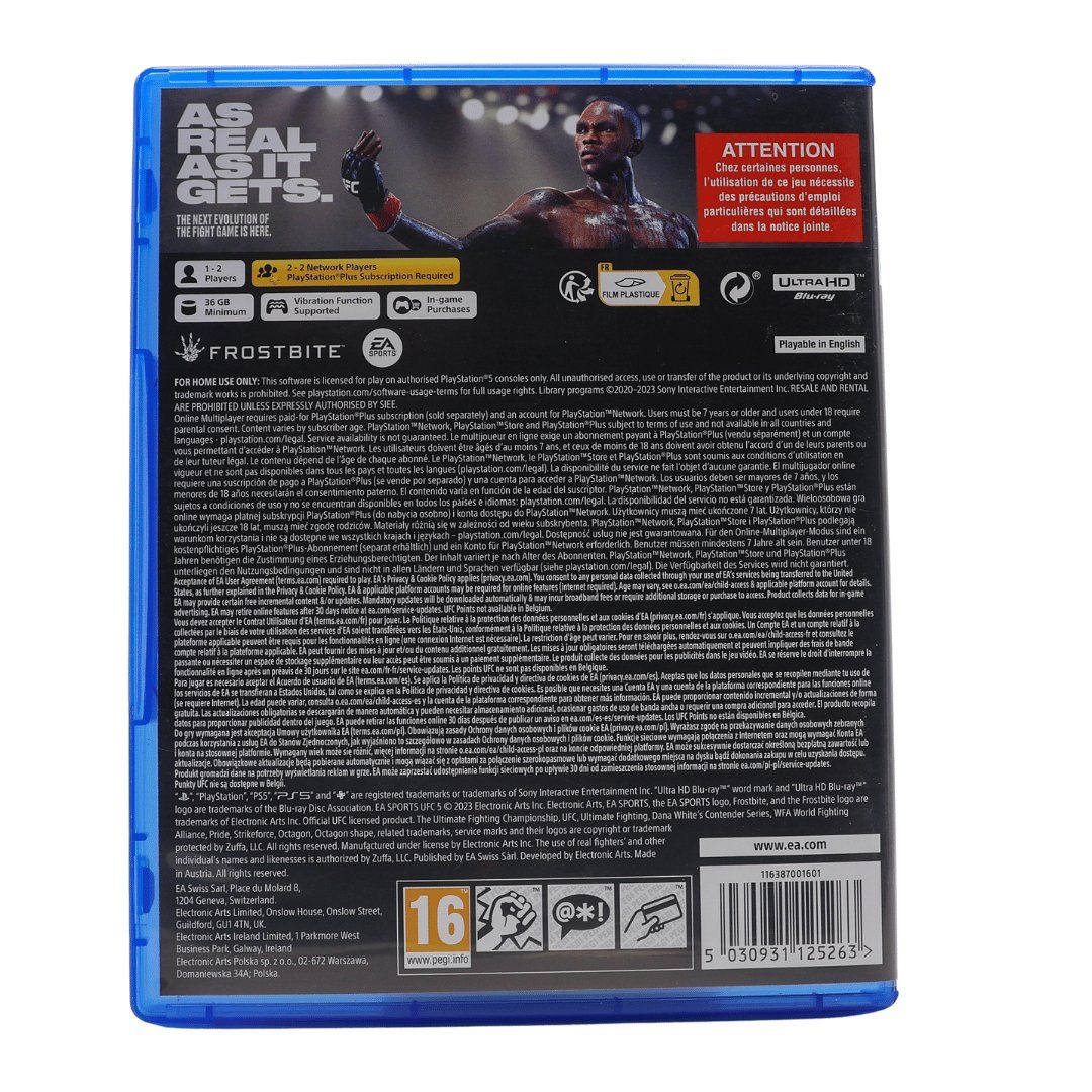 Spiele: UFC 5 - PS5 – Gebraucht aus Paudex von dindeboy 1