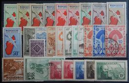 Madagaskar Franz. Kolonie ex. Kat. 251-403 */(*)/gest. 1938/