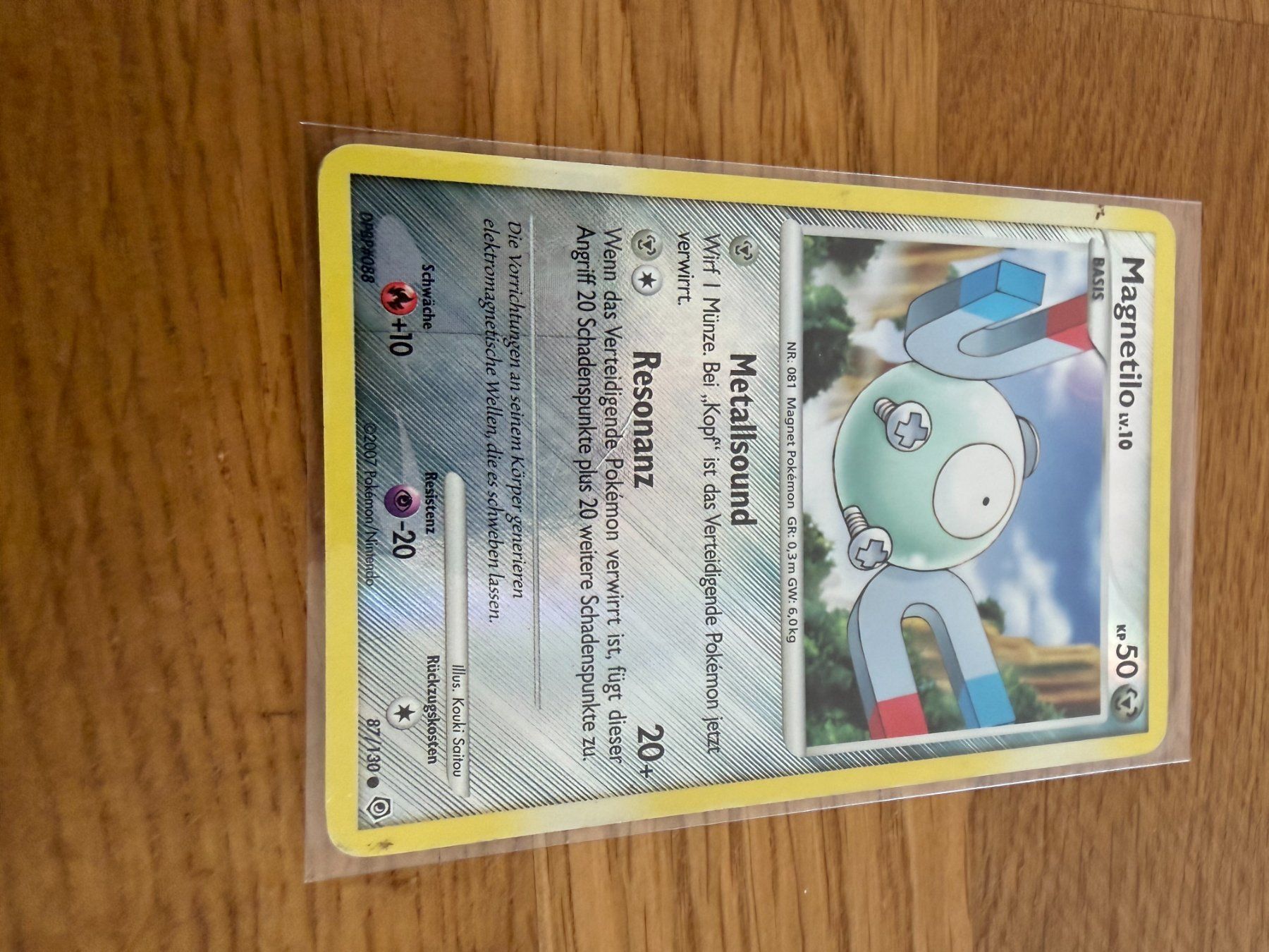 Pokémon Carte collezionabili: Magnetilo Lv.10 87/130 – Usato da Amriswil venduto da sim_nlb6
