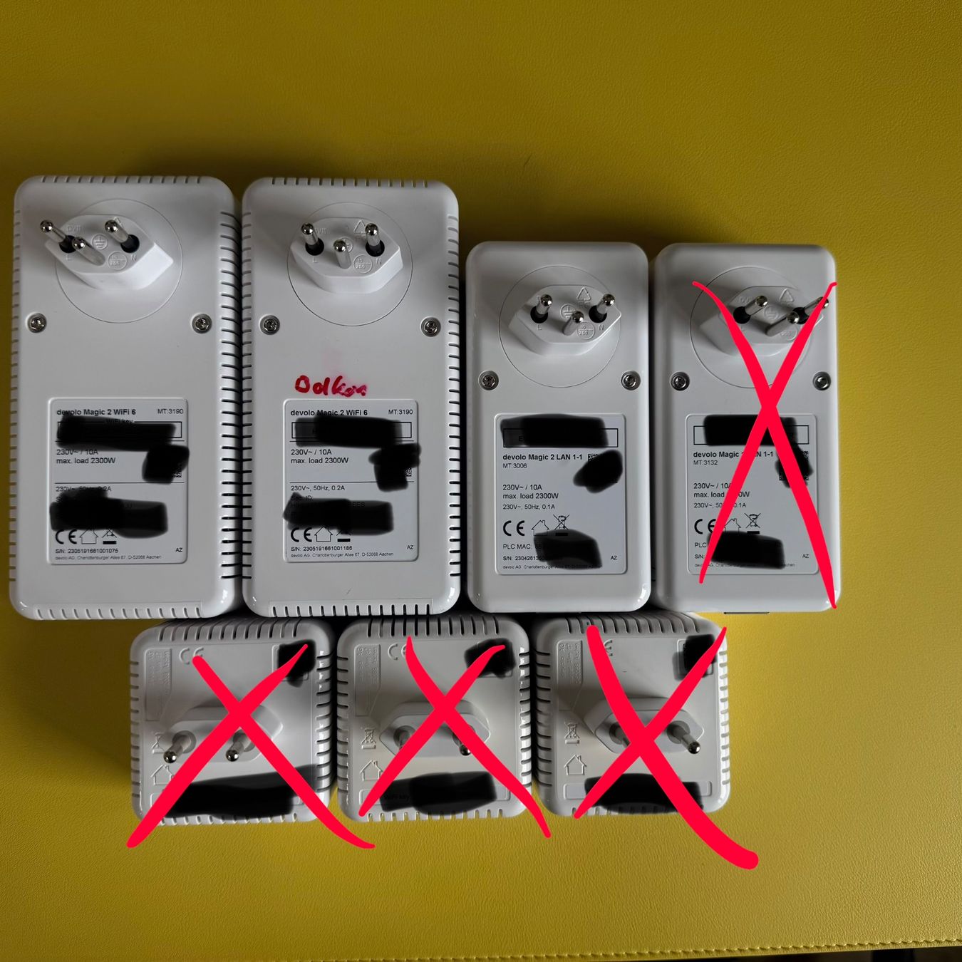 Devolo Laufwerke & Adapter: Set: 3x devolo Magic 2 WiFi 6 – Gebraucht aus Münchwilen TG von LuDeAn 1