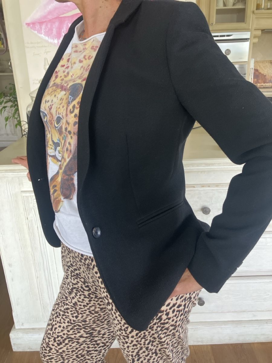 Massimo Dutti Giacche: Massimo Dutti Blazer, Schwarz, Grösse 36, Top Zustand! – Usato da Muralto venduto da jac_hkz5