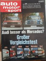 Audi geg. Mercedes Alfa BMW Ford Opel Vw 1600LE Autom