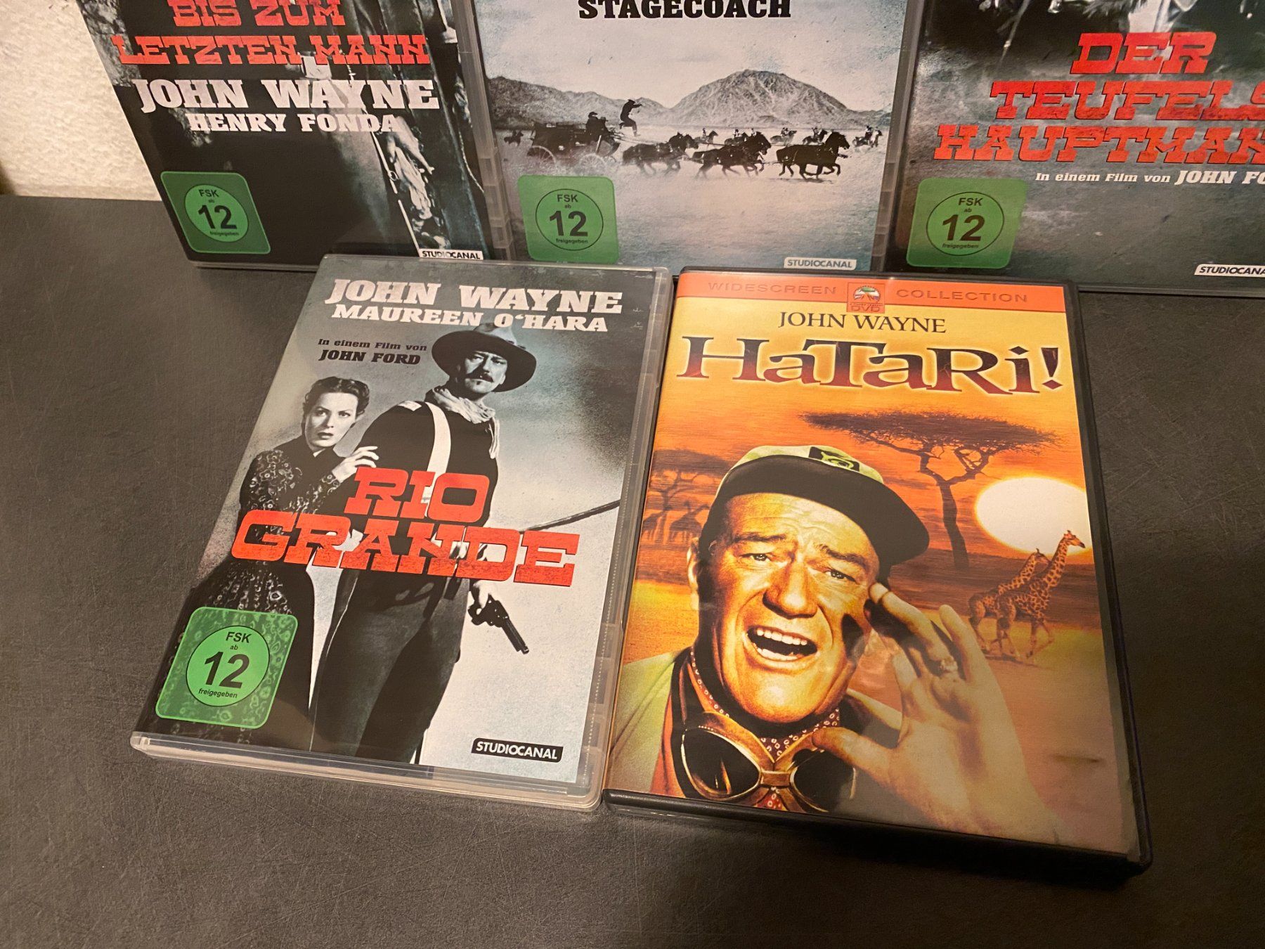 Tutti i DVDs: 5x John Wayne DVD Collection – Usato da Basel venduto da VinylLover68 1