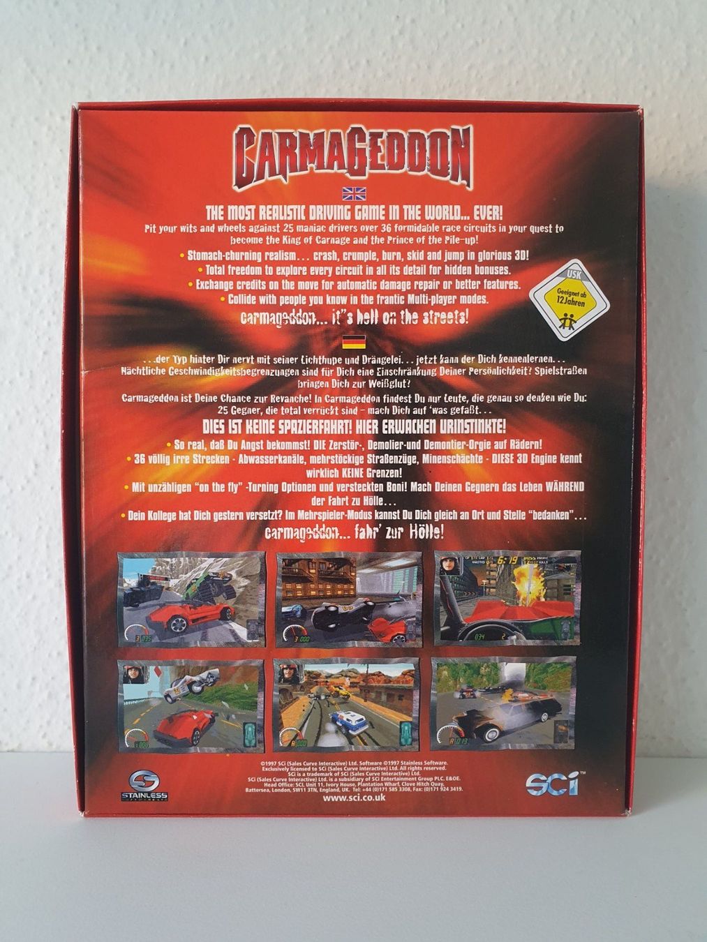 Spiele: PC Game Carmageddon (1997) Big Box – Gebraucht aus Greifensee von perfectioN88 3