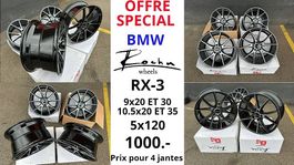 Jantes pour BMW 20 pouces neuves
