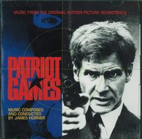 James Horner ‎– Patriot Games (Soundtrack, OST, CD)