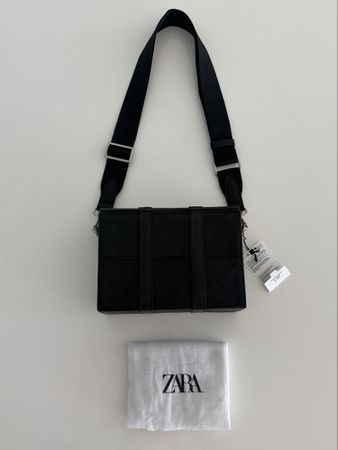 ZARA schwarz  🖤Tasche stylebox Neu mit Etikett