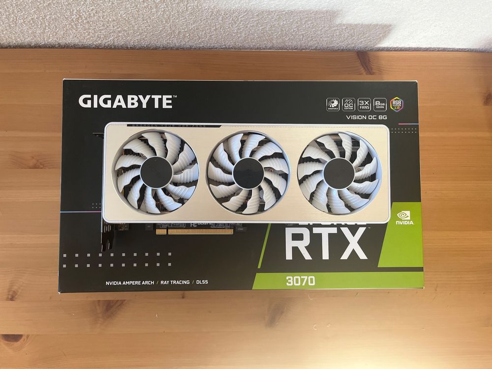 RTX 3070 Gigabyte Vision OC | Kaufen auf Ricardo